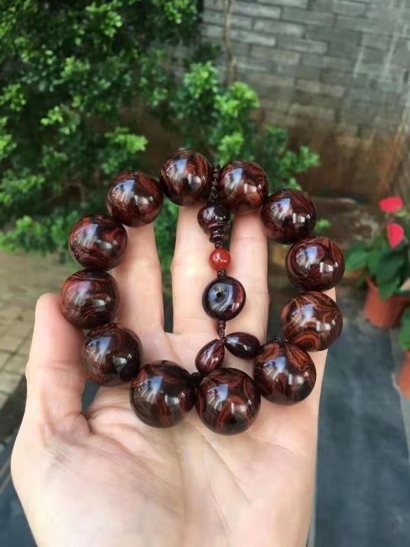 一颗干了的海黄原木500万起拍最后1000万被买走