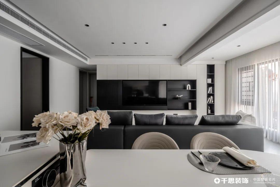 现代风格黑白灰该怎么装修设计?