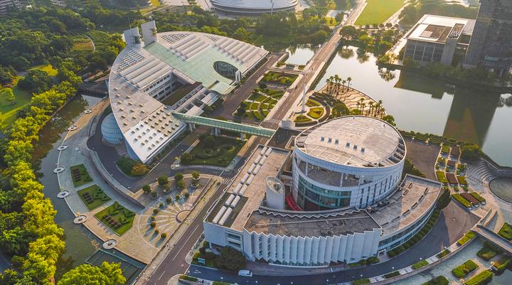 浙江大学紫金港校区360度全景