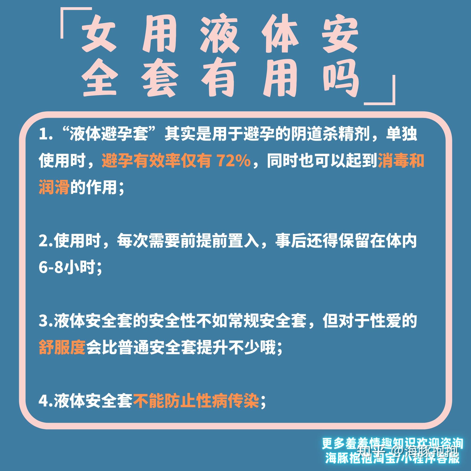 液体避孕套可不可靠图片