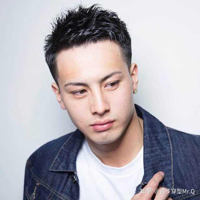 小侧背,侧分纹理短发发型合集 - 知乎