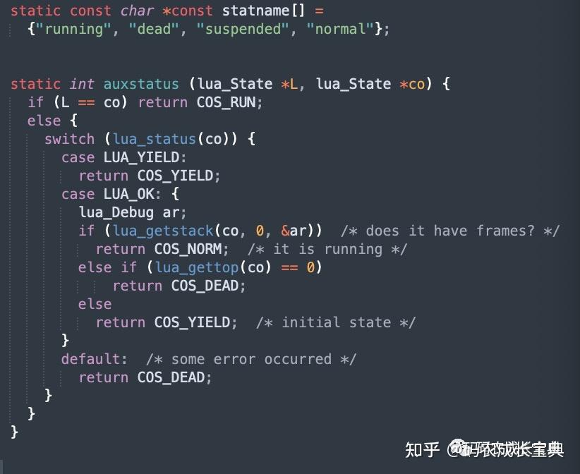 Lua5.4 源码剖析——基本数据类型 之 Thread - 知乎