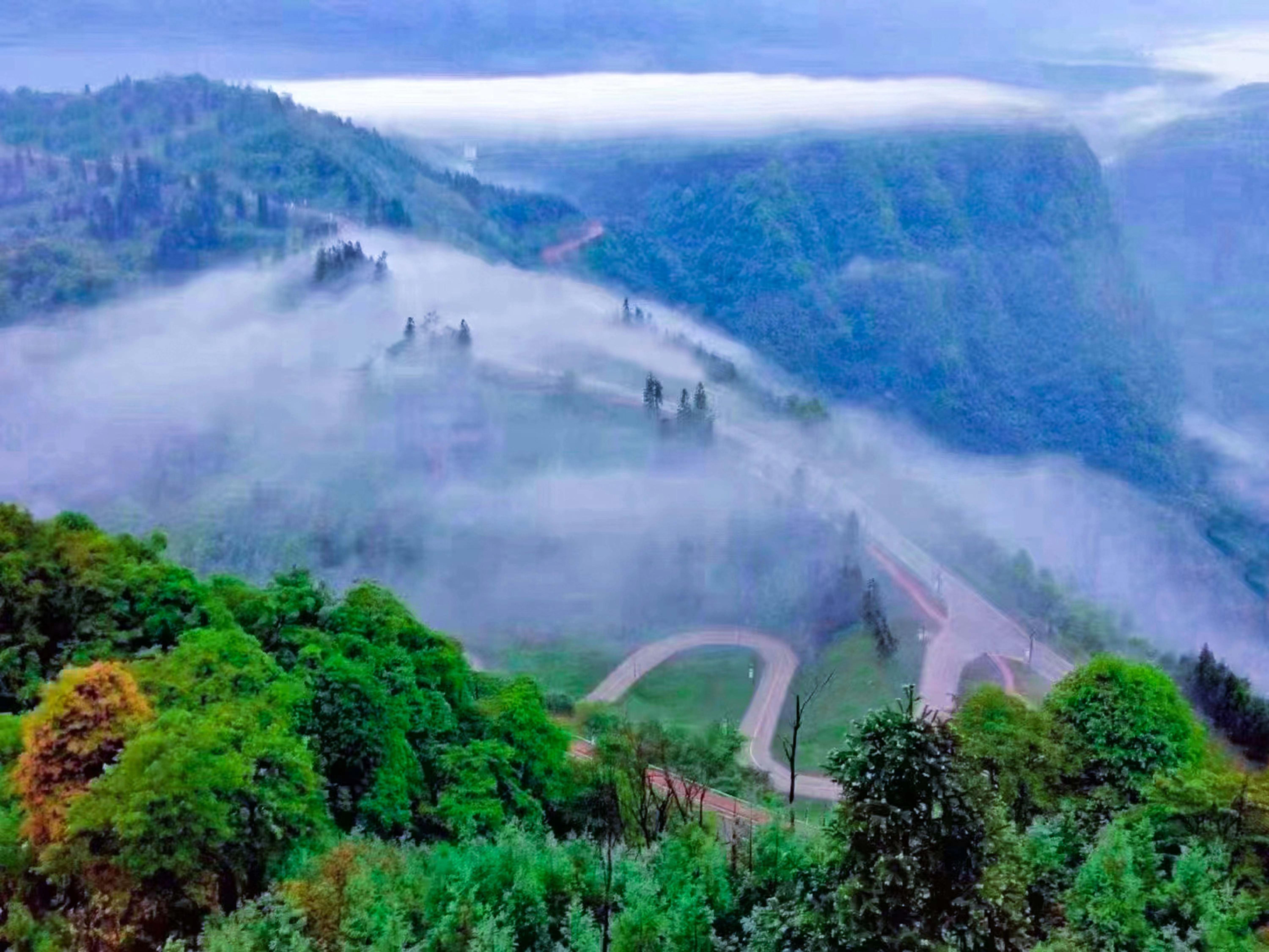 海子山风景区图片