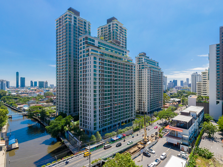 曼谷顶级富人区!蓬蓬现房公寓,supalai 39东方国际,超大两居室172万!