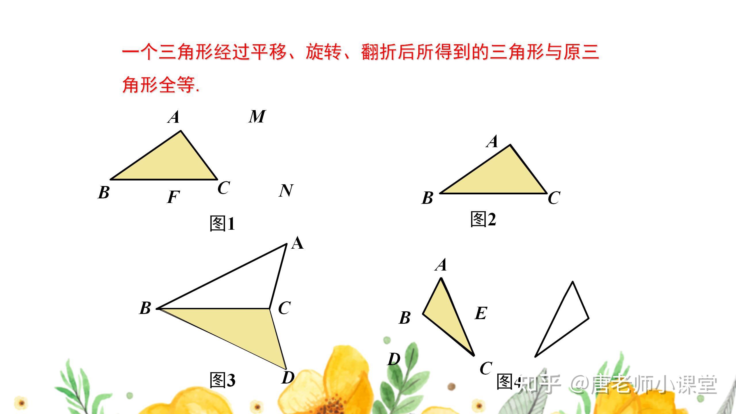 八年级数学|全等三角形专题讲解+例题解析+专题训练,预习必备 - 知乎