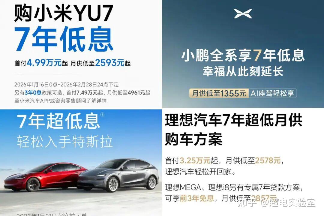 7年低息,超低价提车,车企价格战再次复燃