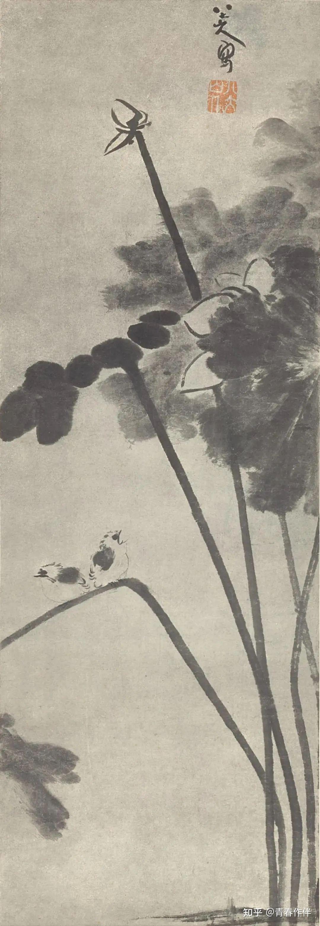 八大山人 水墨畫 八大山人 水墨画集 墨彩画 : 書道用品 緑風店 - 通販 - Yahoo