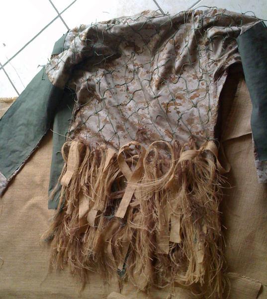 如何自制一套吉利服? - 知乎