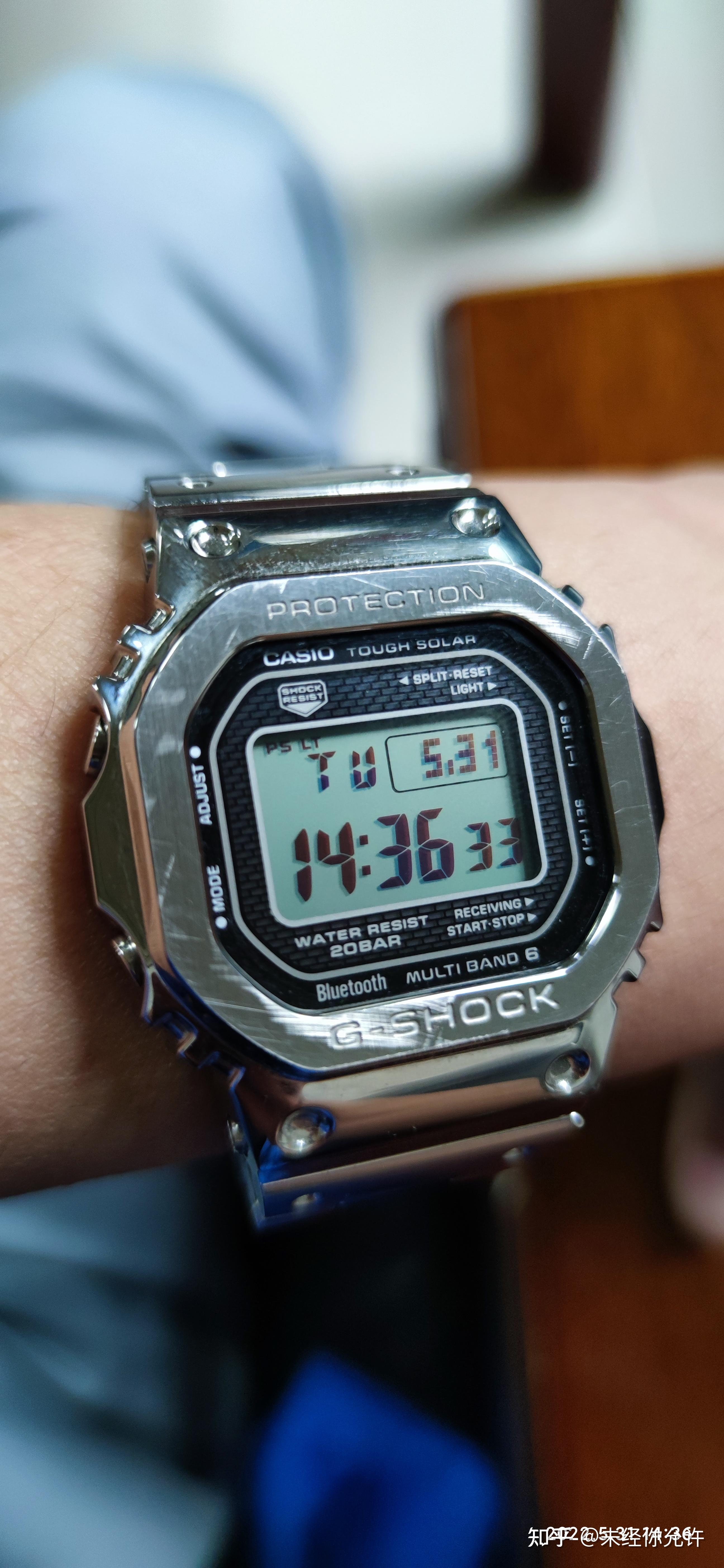 卡西欧小银块容易磨损吗? - 知乎