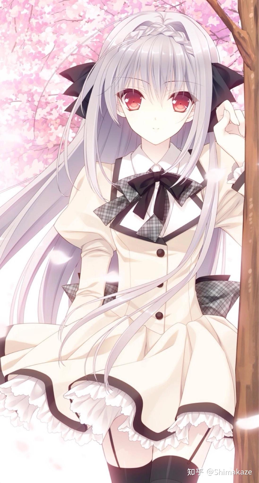 有哪些女主是白色头发的galgame? - 知乎