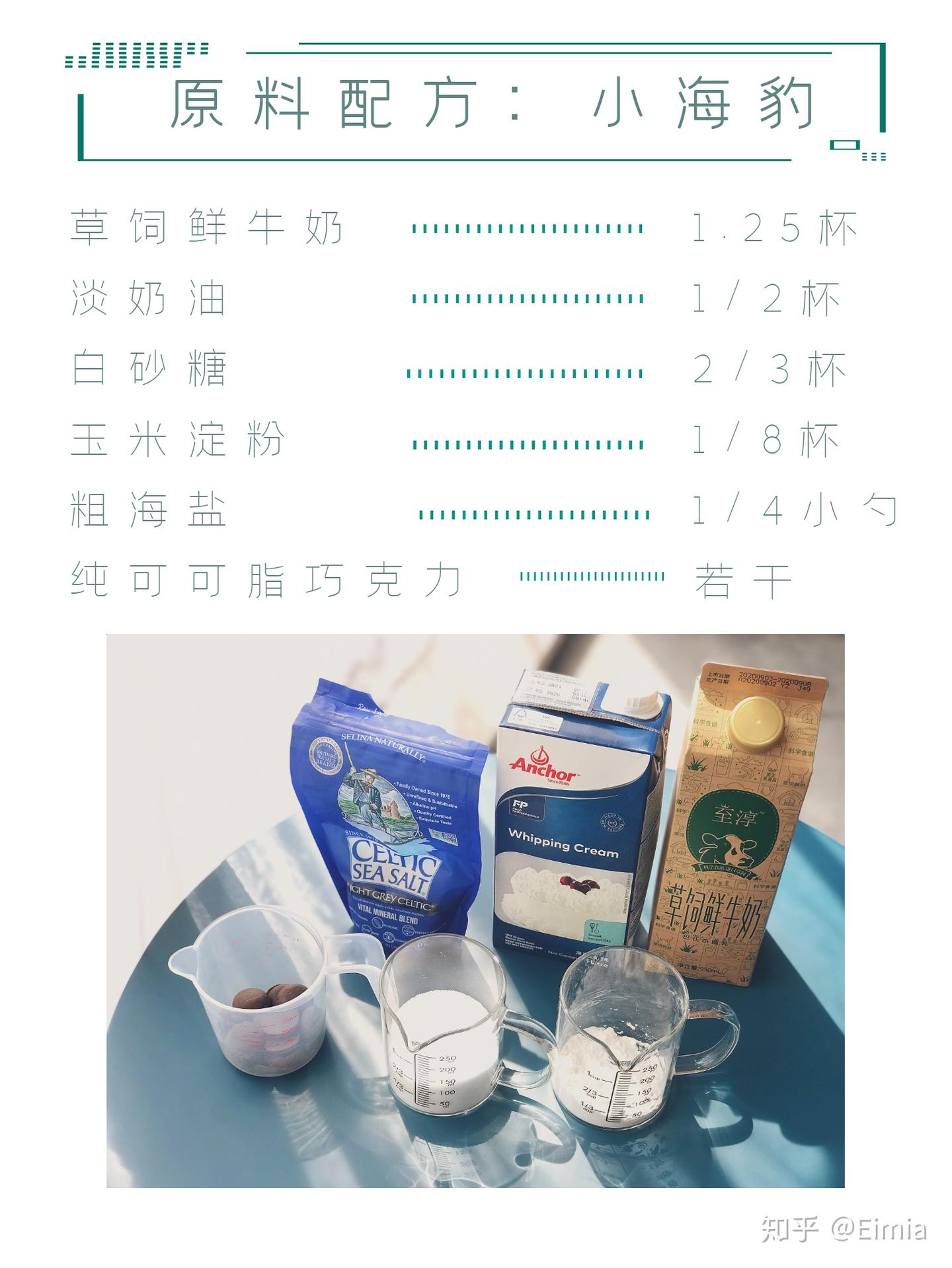 超萌治愈系牛奶花小海豹冰激凌，简单又高级~【无蛋免机器】 - 知乎
