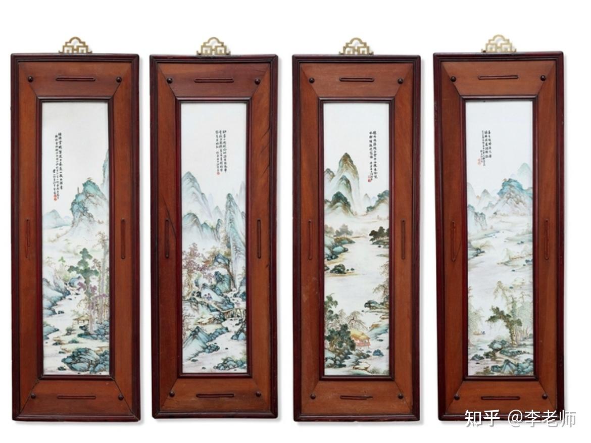 北京保利拍卖2023年-珠山八友瓷板画征集赏析- 知乎