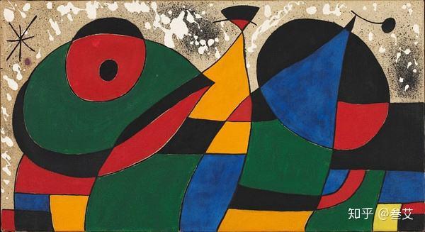 米罗的这种画是怎么画出来的