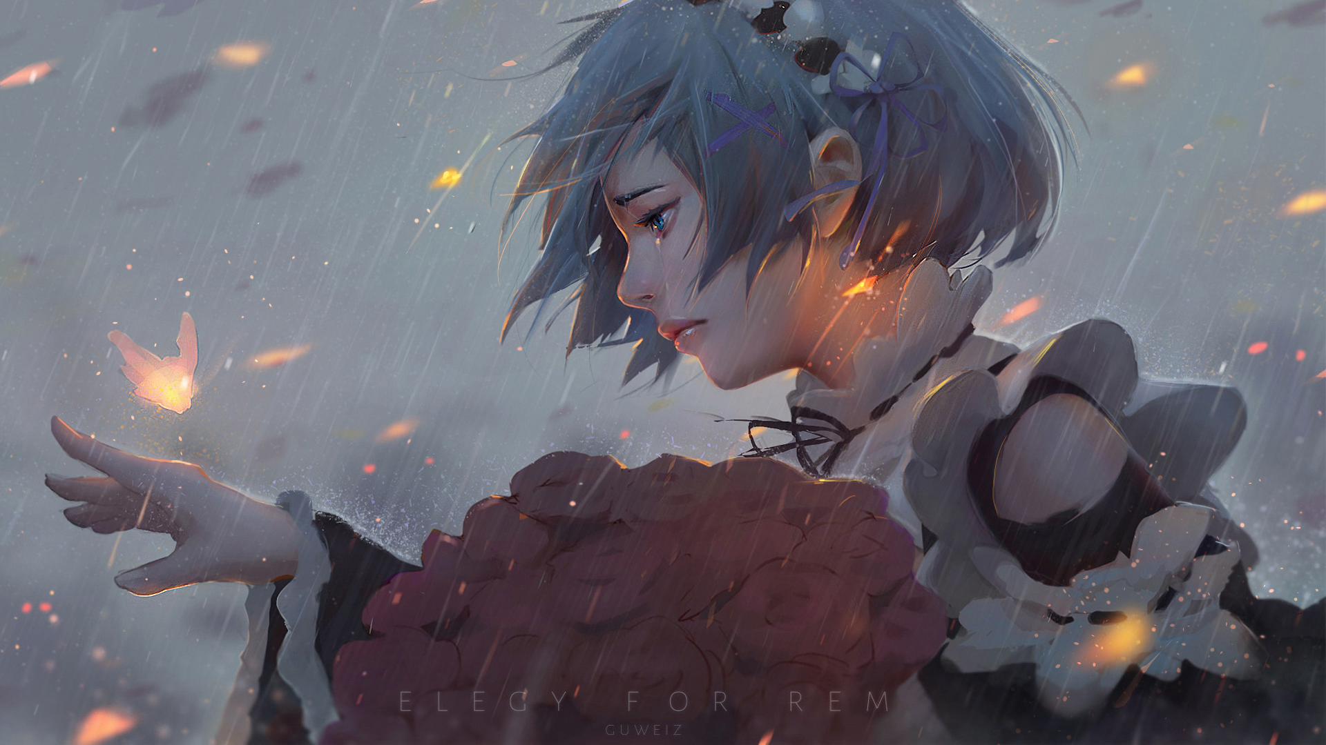 谁有雷姆的精品壁纸来一波分享? - 知乎