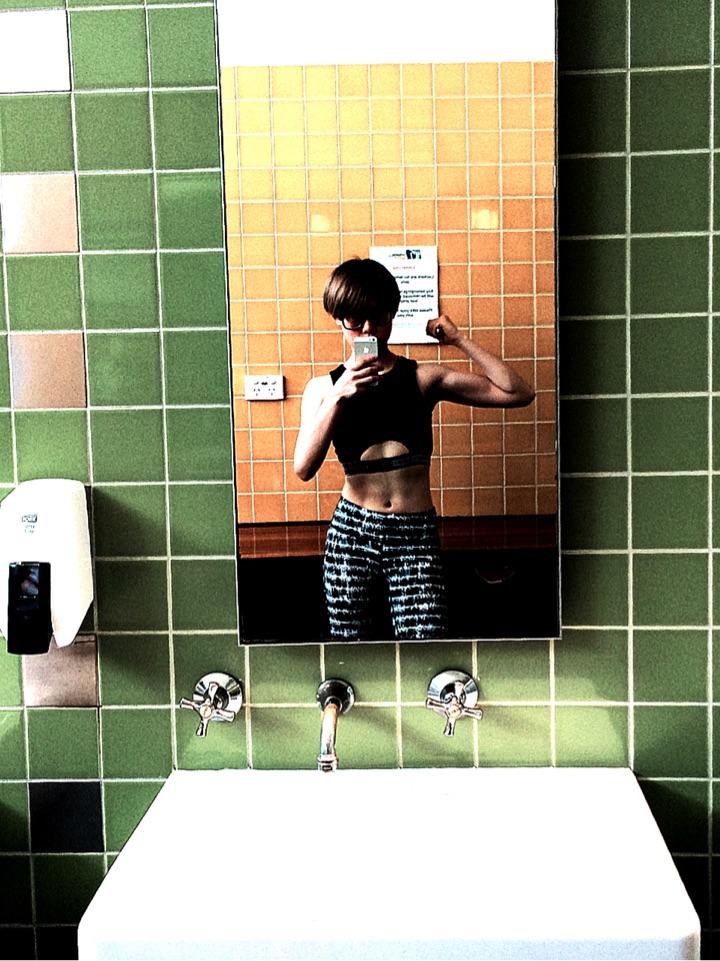 女生有腹肌是怎样一种体验