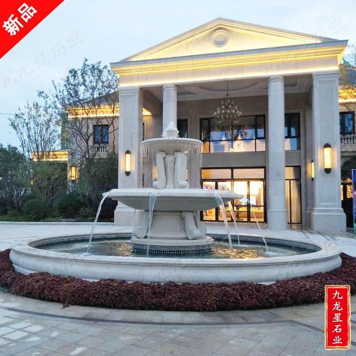 石材景观喷泉设计图片 酒店门前景观喷泉款式 - 知乎
