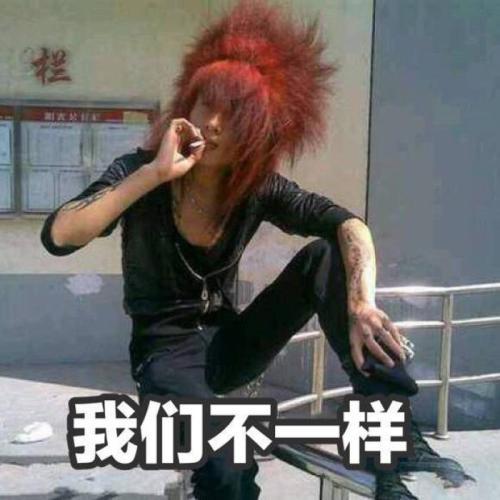 为了纪念我们逝去的青春送上一波杀马特表情包给大家家族集合