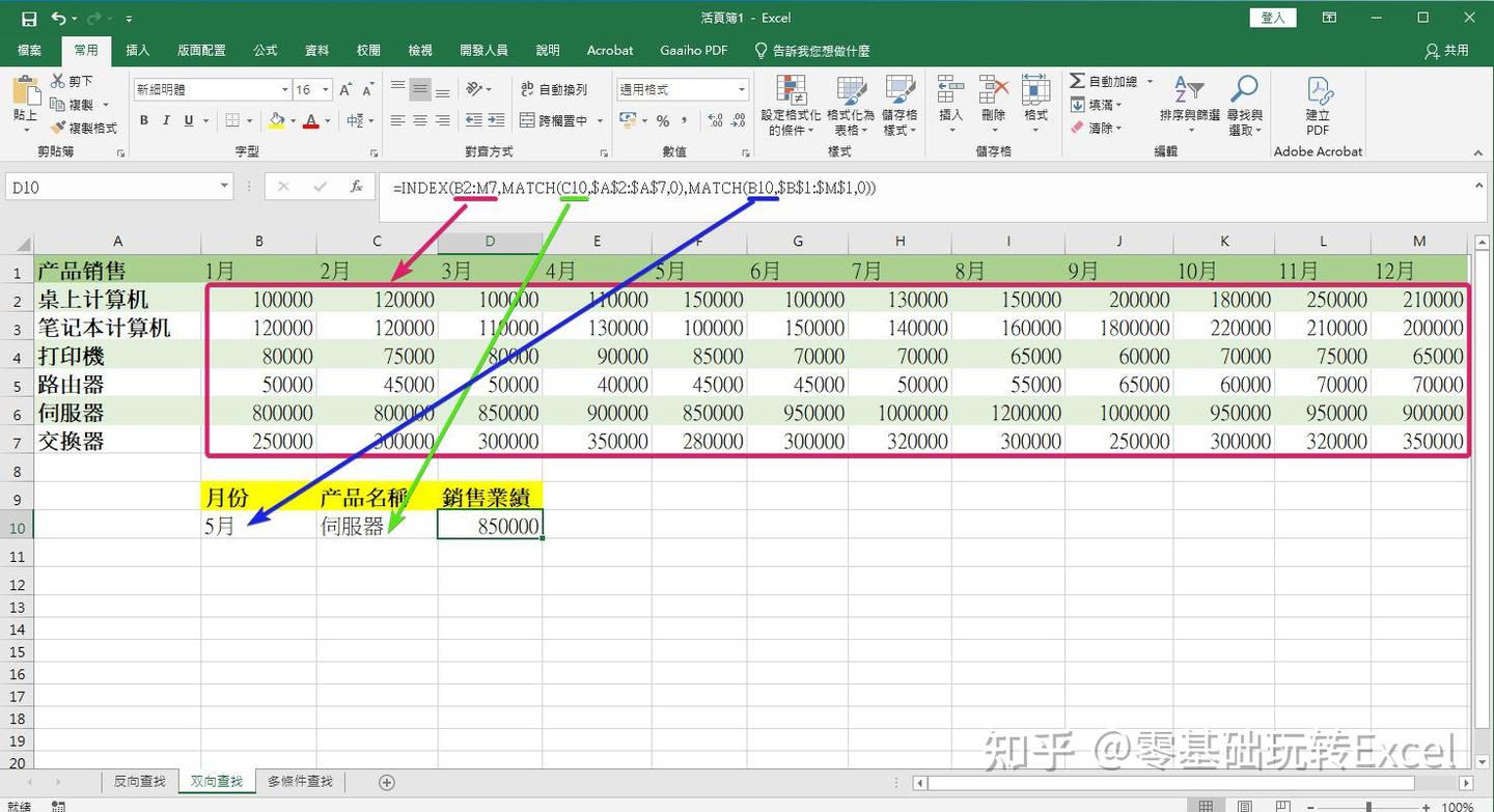 Excel index match 