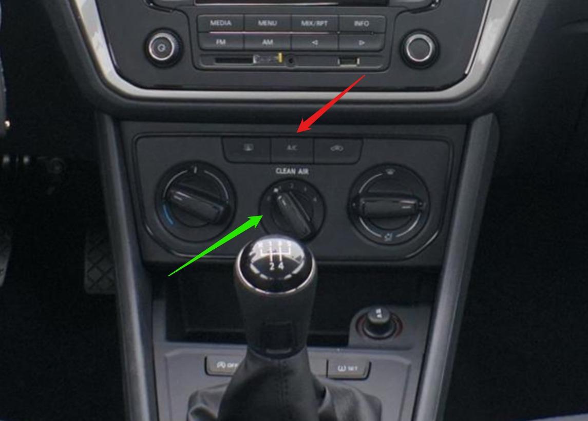 教练车大众空调该怎么开