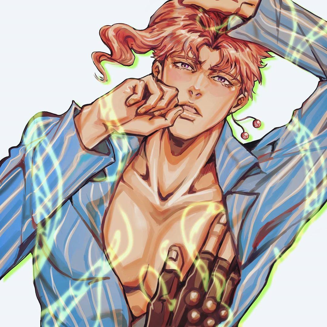 有没有可以分享的花京院典明的头像或者壁纸