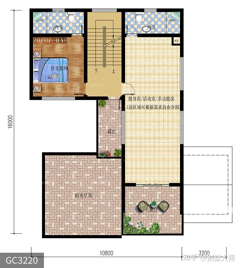 5款最新新中式别墅,效果图+平面图 - 知乎