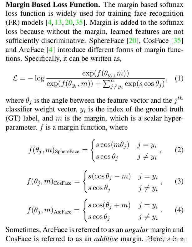 论文速读-AdaFace-Quality_Adaptive_Margin_for_Face_Recognition - 知乎