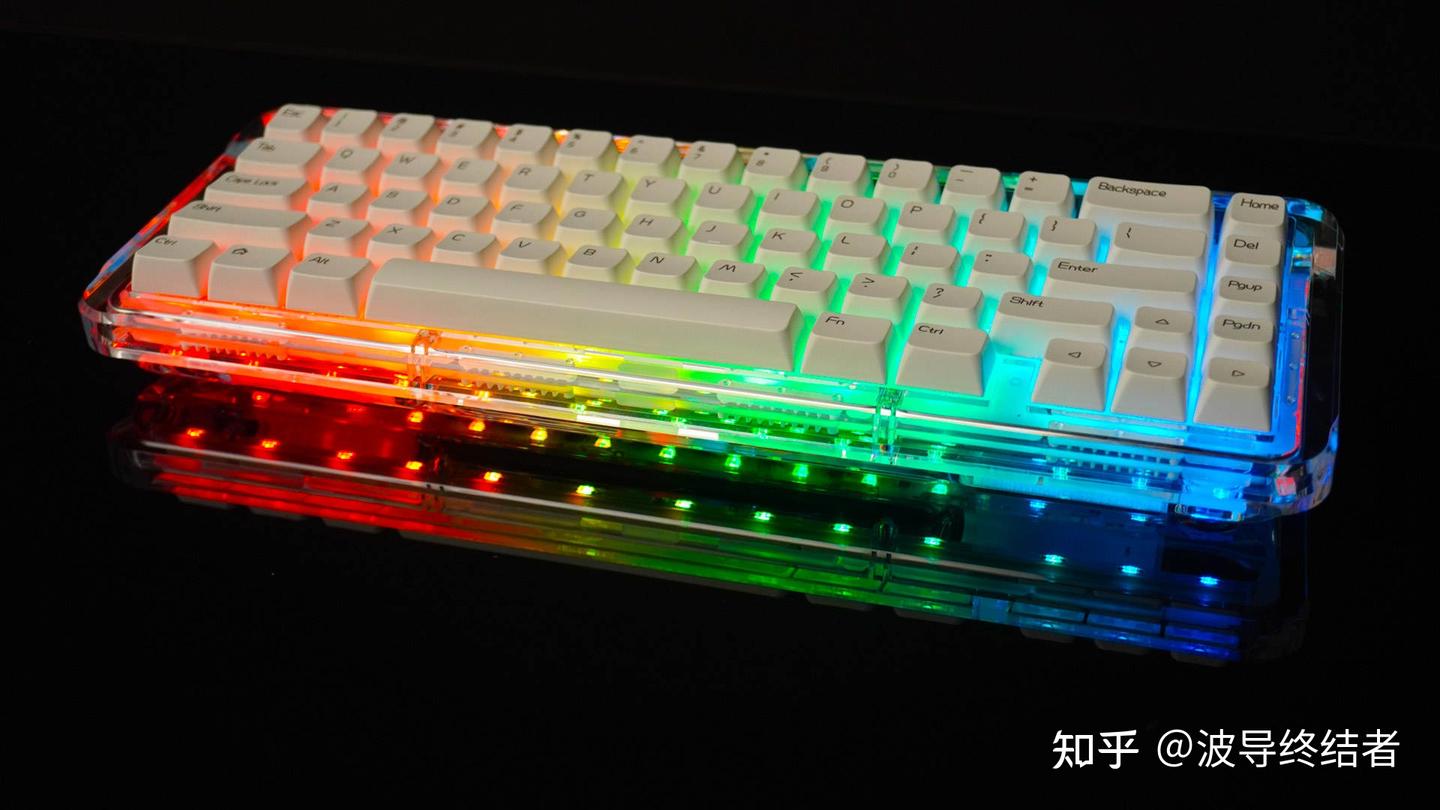 晶萤剔透的漂亮 - FIRST BLOOD B67三模机械键盘 - 知乎