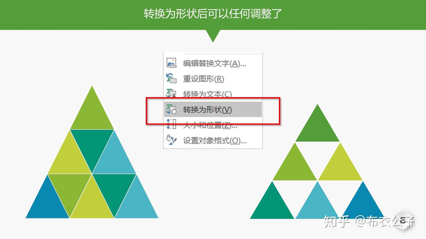 如何在PPT中绘制创意金字塔图表？-布衣公子- 知乎