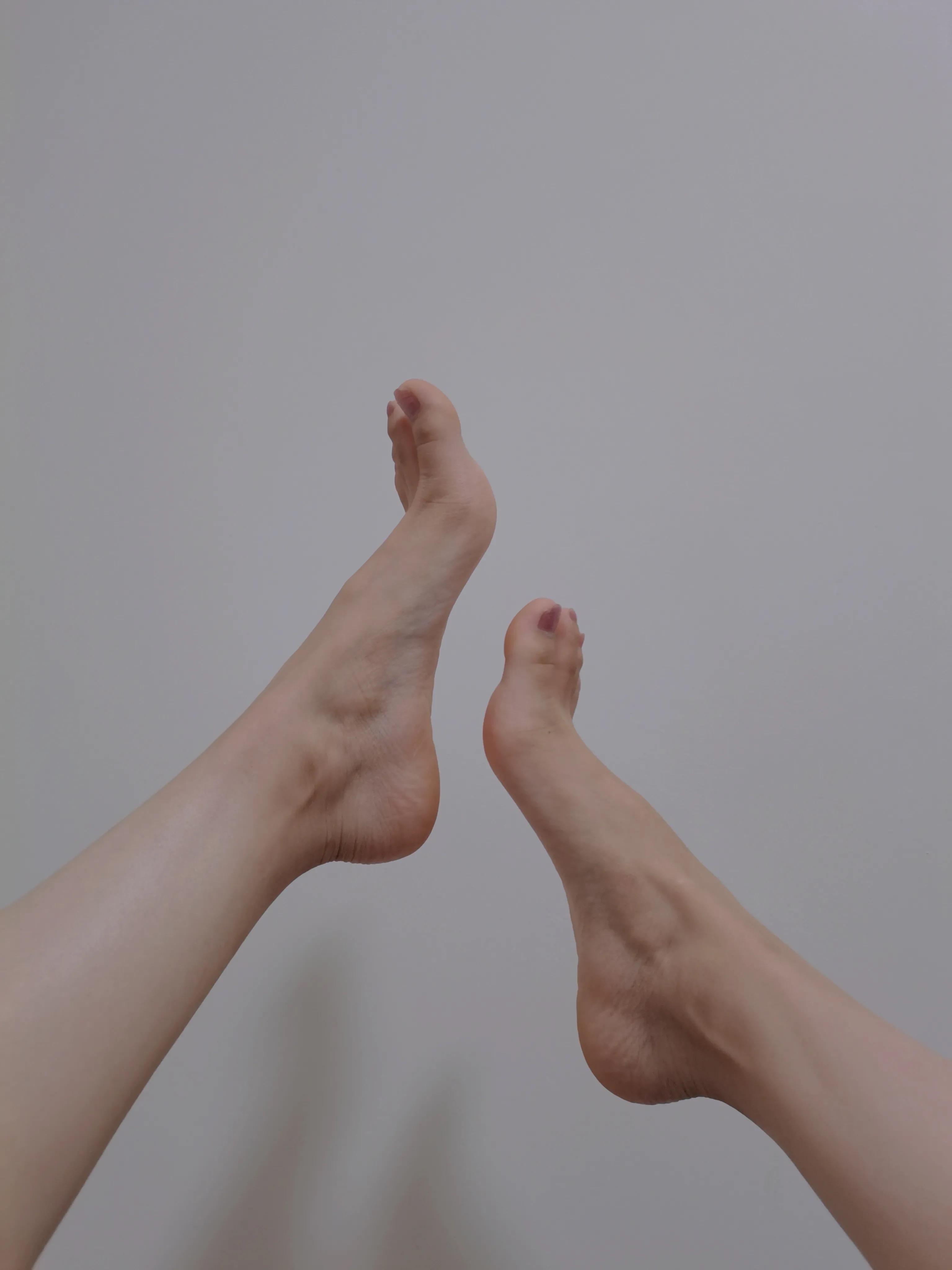 女生的足弓可以有多美