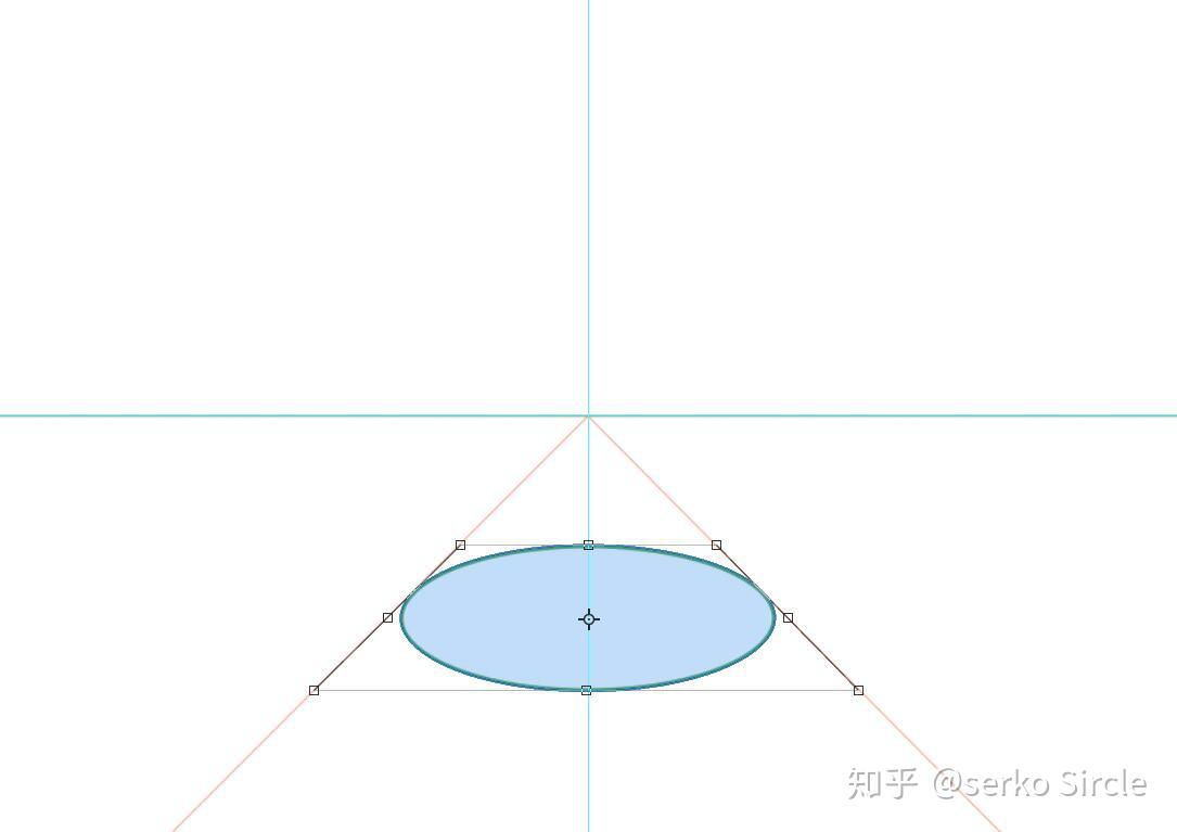 请问正圆的透视是一个标准的椭圆吗