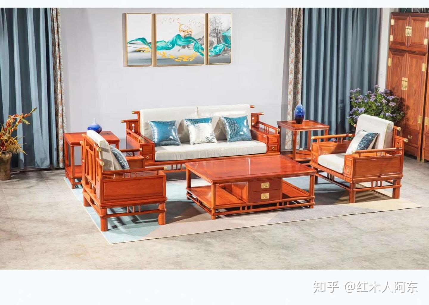 一整套红木家具大概需要多少钱? - 知乎