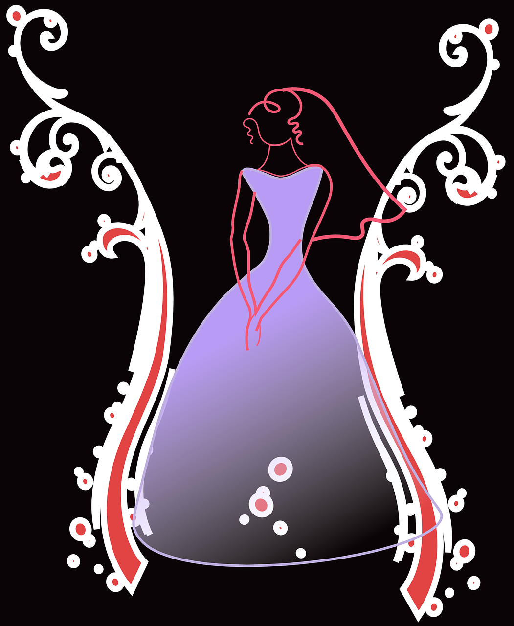 3. 深V领礼服推荐