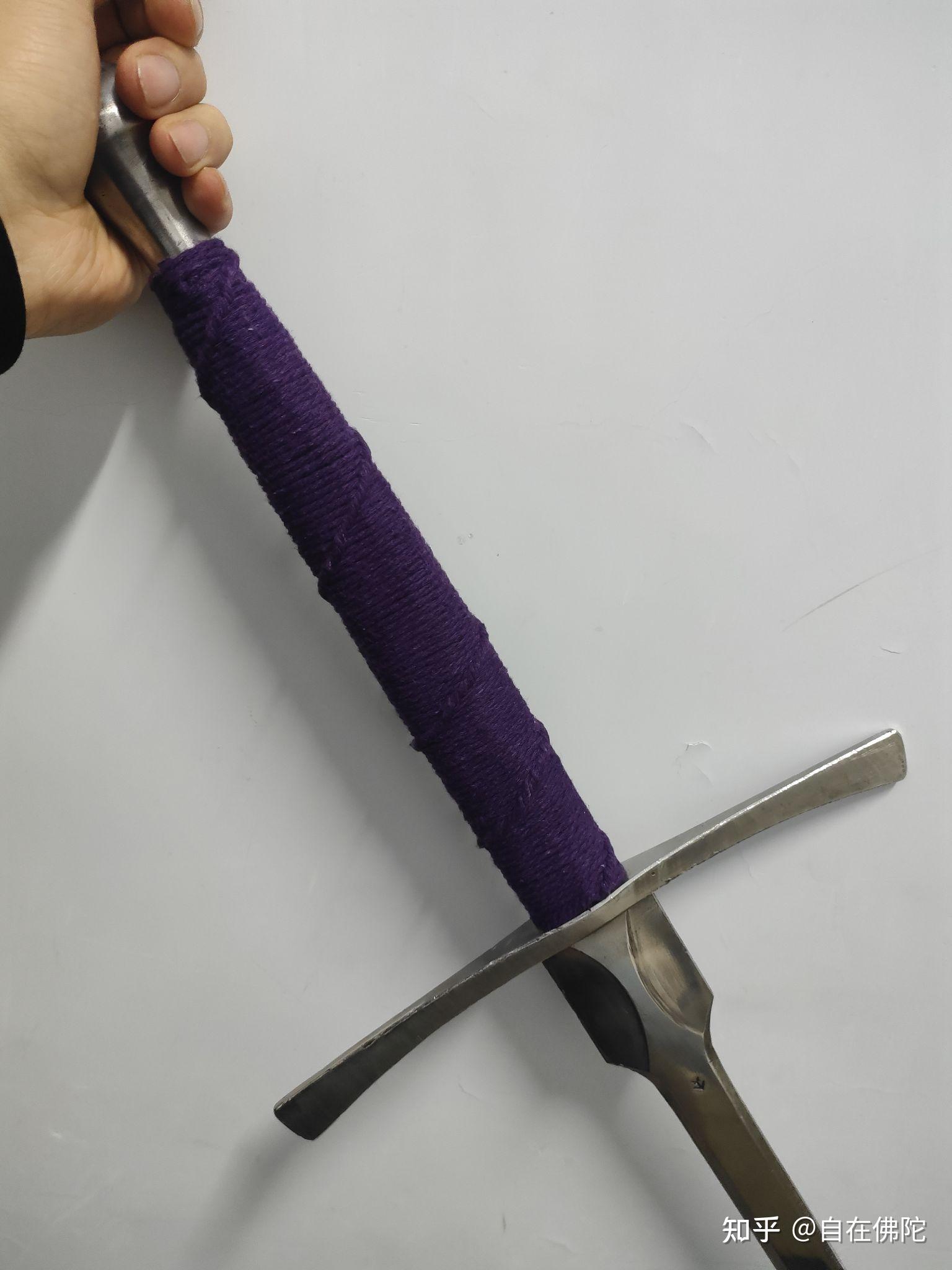 双手剑剑柄如何缠绳? - 知乎