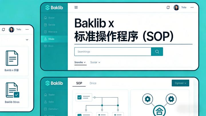 Baklib 如何通过 SOP 提升企业流程效率与一致性 - 知乎