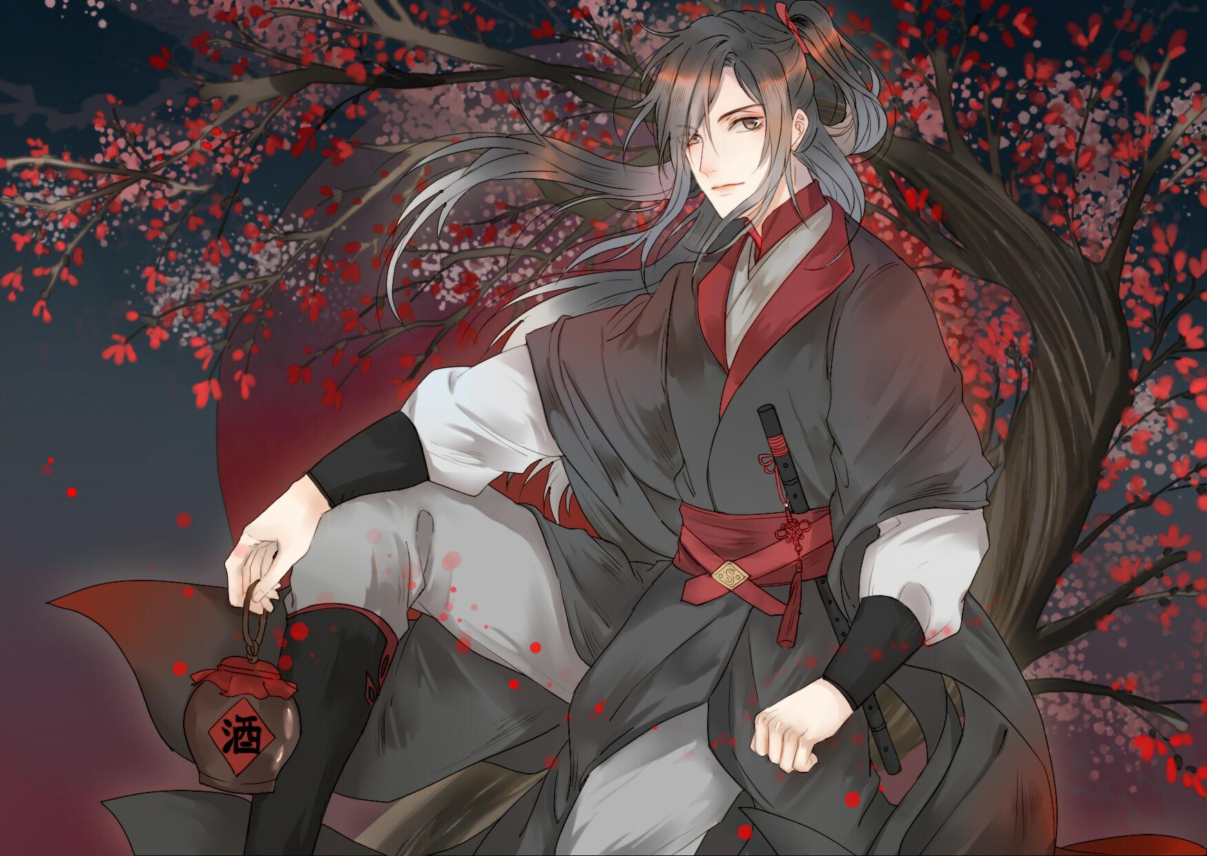 有没有动漫男长发扎起来的图片 来两张 谢谢. - 知乎