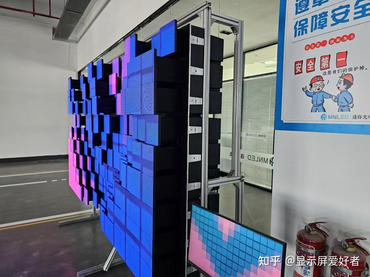 LED 伸缩矩阵波浪屏：科技与艺术的璀璨交融 - 知乎