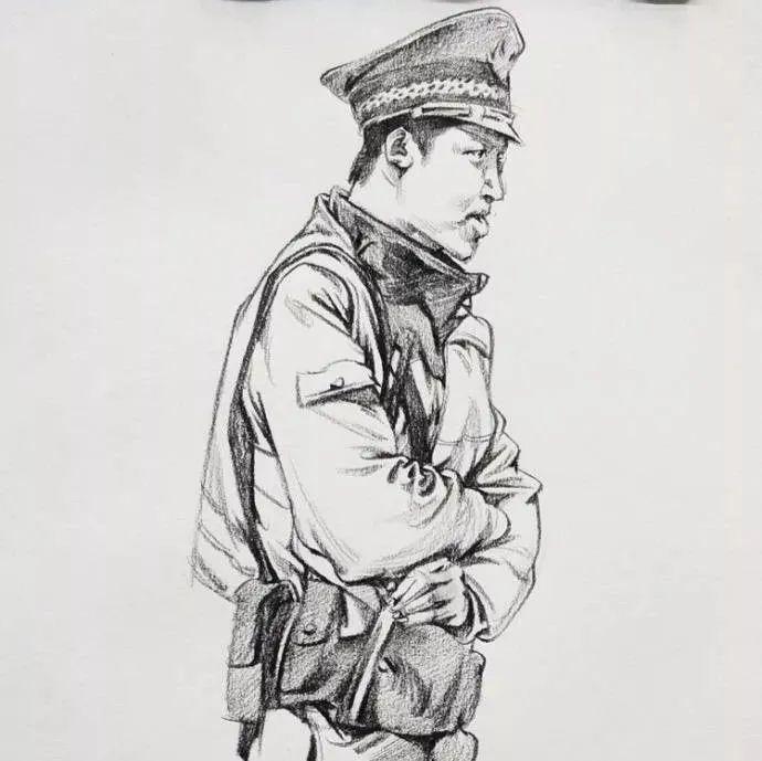 速写人物临摹素材