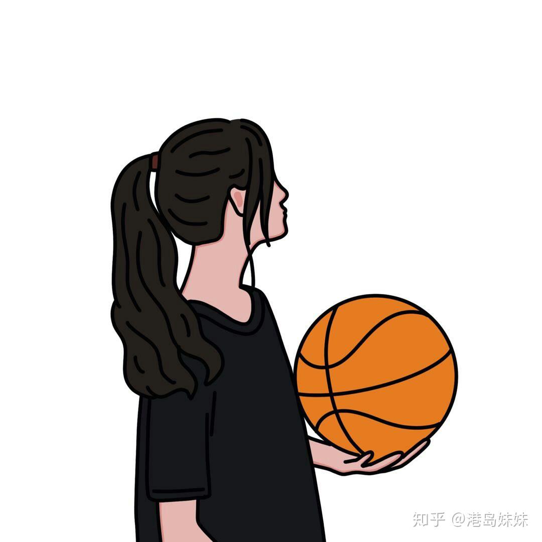 闺蜜头像篮球动漫图片