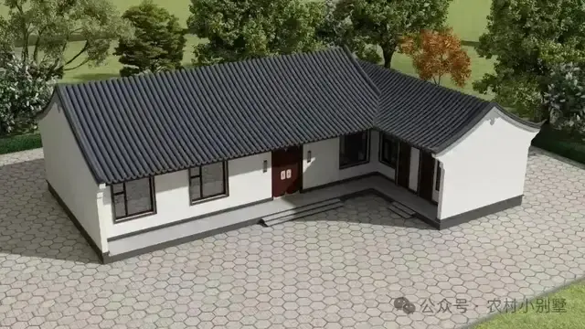 25款一层中式别墅,尽显儒雅风范乡村养老自建住宅! - 知乎