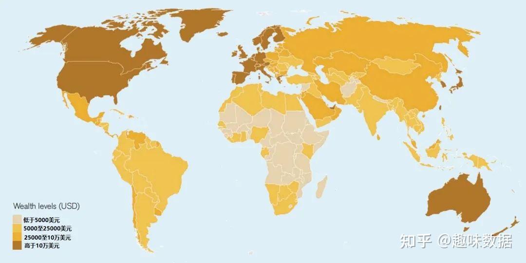 2022世界财富地图,看看你在财富金字塔什么位置 - 知乎