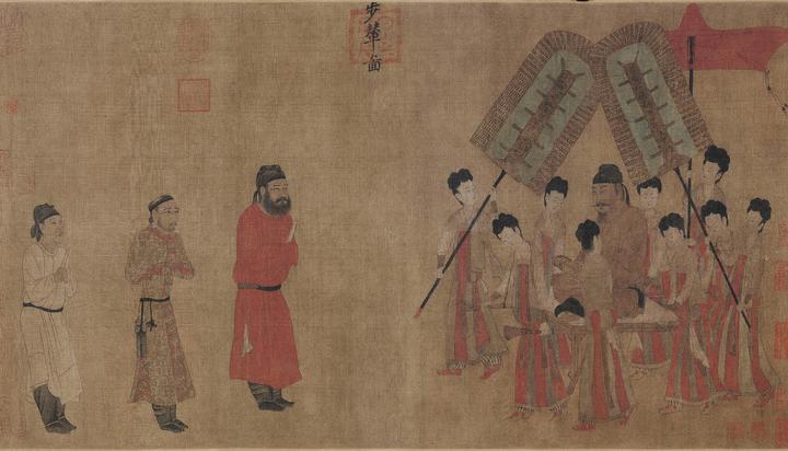 唐 · 阎立本《步辇图》 - 知乎