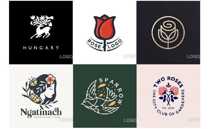 341张「花店」主题LOGO设计（上） - 知乎