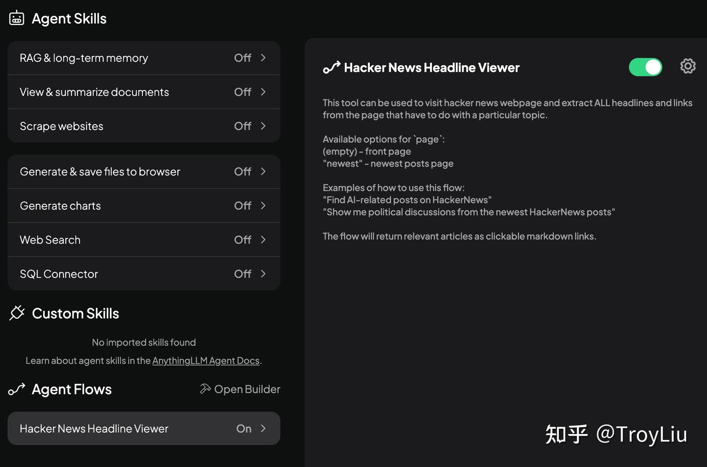 AnythingLLM 个人知识库新版本 -- OCR、Agent Flows 来袭 - 知乎