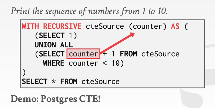 Postgres CTE recursive query 原理 - 知乎