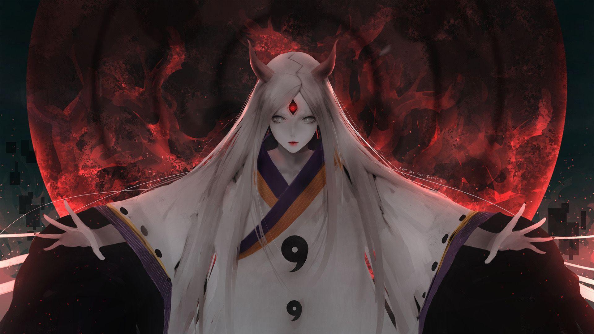 来点火影辉夜姬图