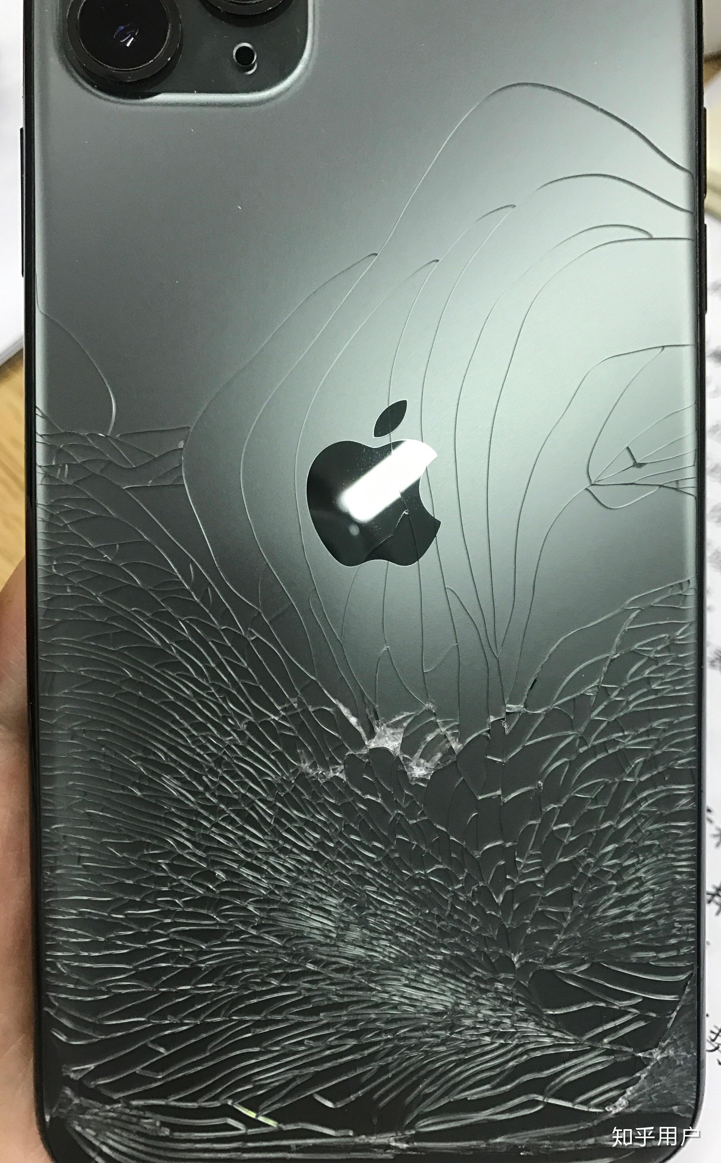 刚买的iphone11磕坏了后背玻璃 维修要多少钱? - 知乎