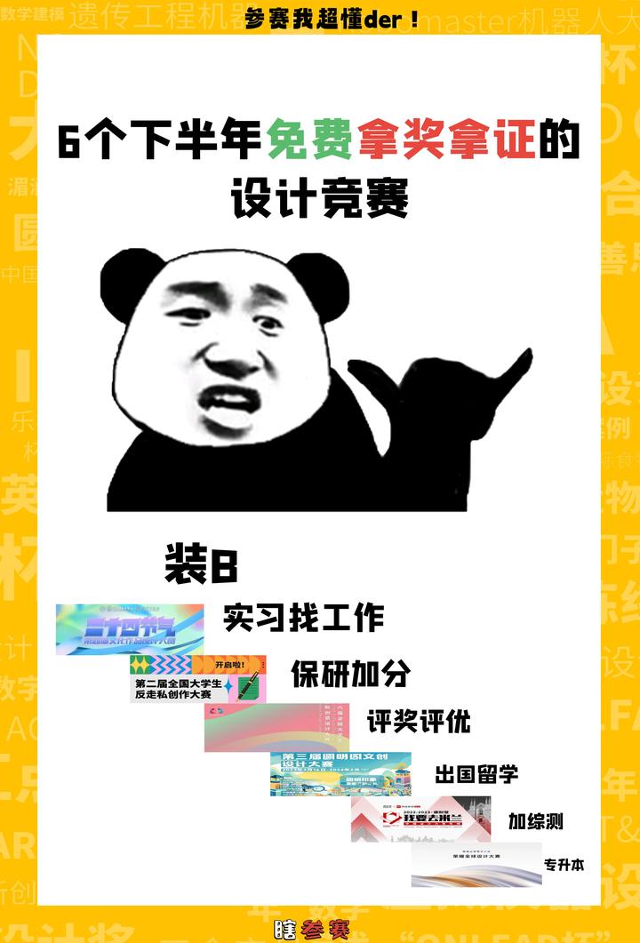 6个下半年免费拿奖拿证的设计竞赛 - 知乎
