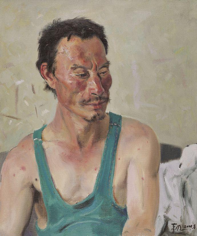 油彩画(人物) 天才画家忻东旺人物油画作品欣赏- 知乎