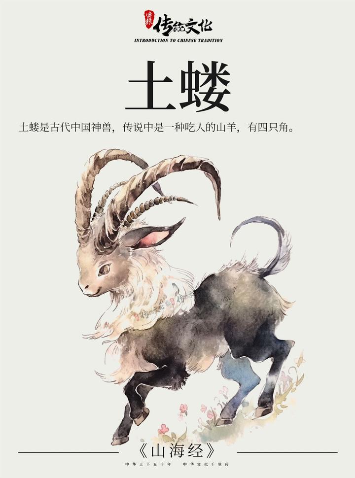 《山海经》中国神话传说上古神兽之土蝼 - 知乎