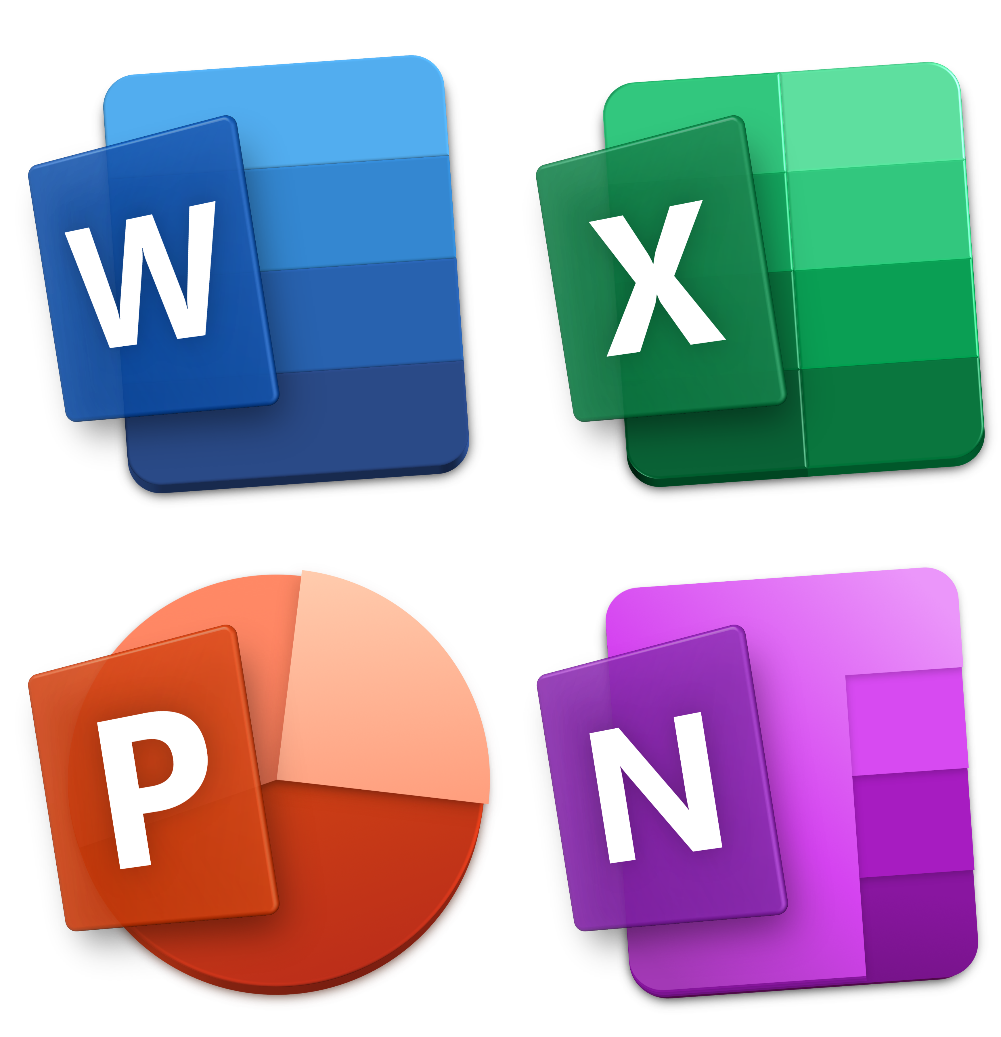 如何评价微软即将推出的全新office 365系列应用图标?